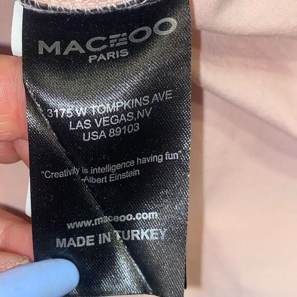 MACEOO Paris Pink Multicolor Lion Signature Mens Tee - Picture 7 of 7